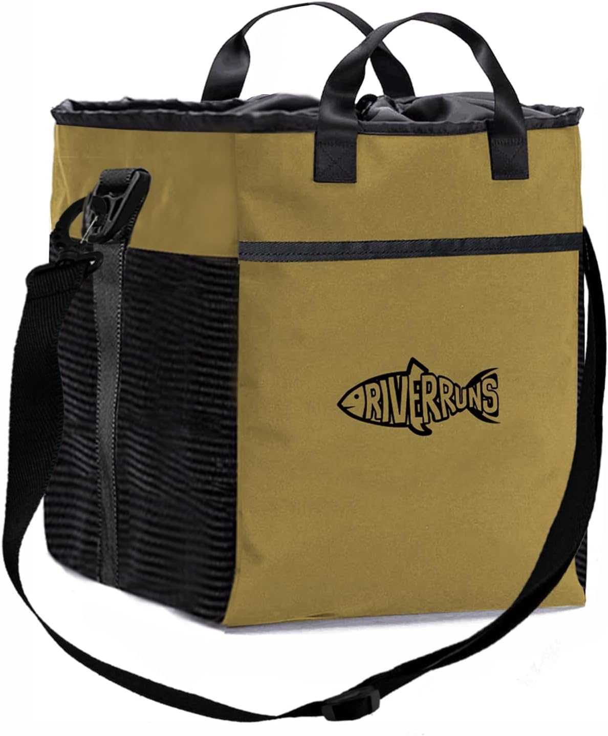 Riverruns Fishing Hunting Wader Bag with Vented Mesh, Waders Boots Bag, Fly Fishing Backpack for Fishing, Hiking, Camping